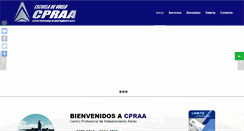 Desktop Screenshot of escueladevuelocpraa.com